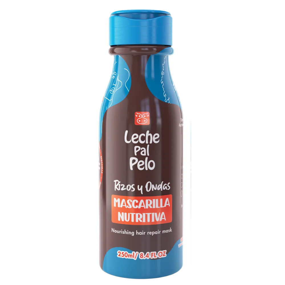 Mascarilla Nutritiva Rizos y Ondas 250ml Leche Pal Pelo