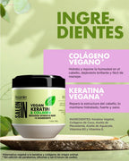 Mascarilla Vegan Keratin Collagen Recharge Intensive 500g Recamier