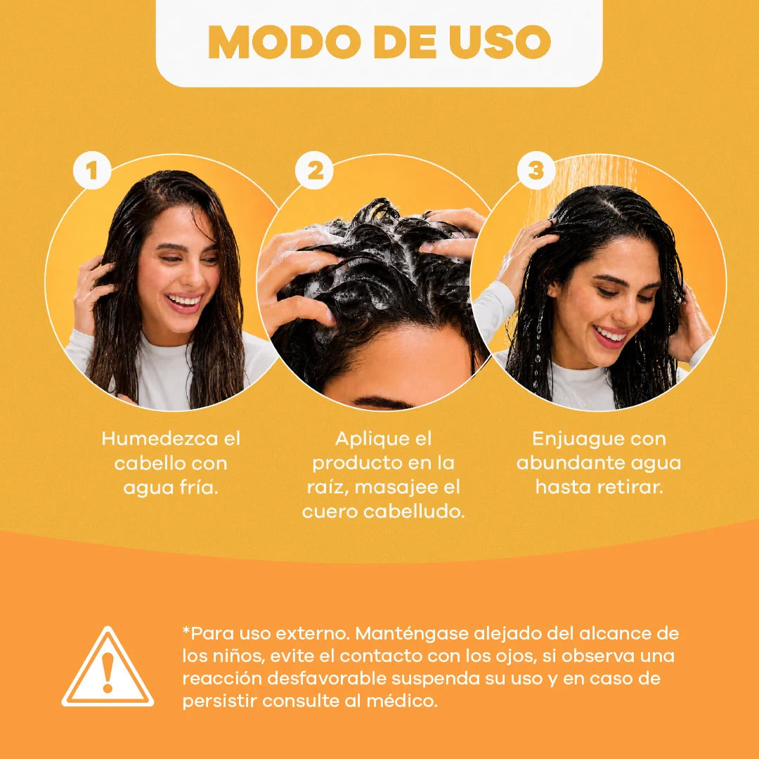Shampoo con Aceite de Coco y Keratina 500ml Natural Sant