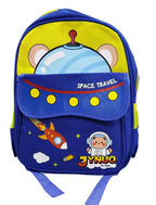 Morral Astro Osito Bicolor Azul y Amarillo