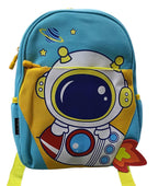 Morral Astronauta Kids Azul Claro y Amarillo