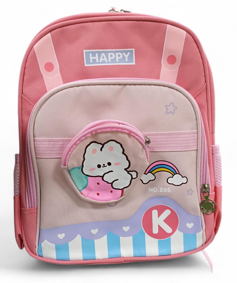 Morral Conejito Arcoíris Rosado