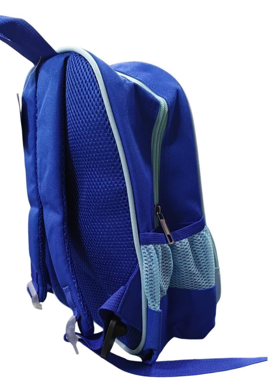 Morral Dino Lutid Bicolor Azul y Azul Claro