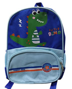 Morral Dino Lutid Bicolor Azul y Azul Claro