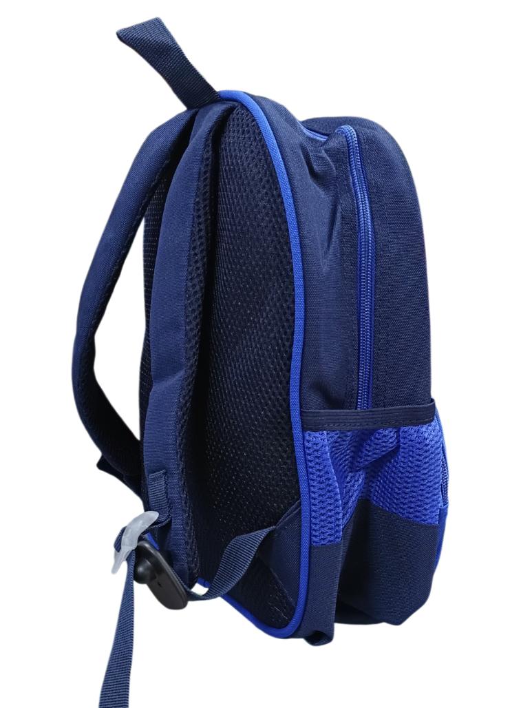 Morral Dino Lutid Bicolor Azul y Azul Rey