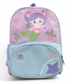 Morral Infantil Sirena Morado y Azul Pastel