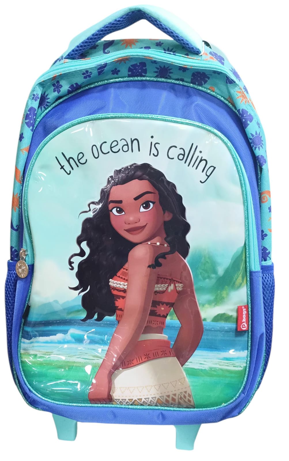 Morral Trolley Ruedas Disney Princesa Moana