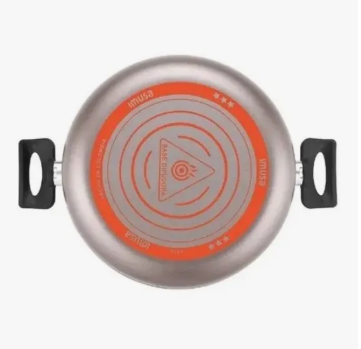 OLLA ANTIHADERENTE IMUSA 24 CM TAPA DE VIDRIO