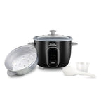 Olla Arrocera 1.8L Home Elements Antiadherente con Vaporera
