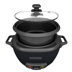 Olla Arrocera Black+Decker Negra 1.2L
