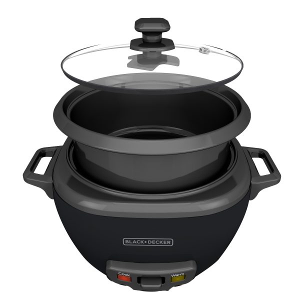 Olla Arrocera Black+Decker Negra 1.2L