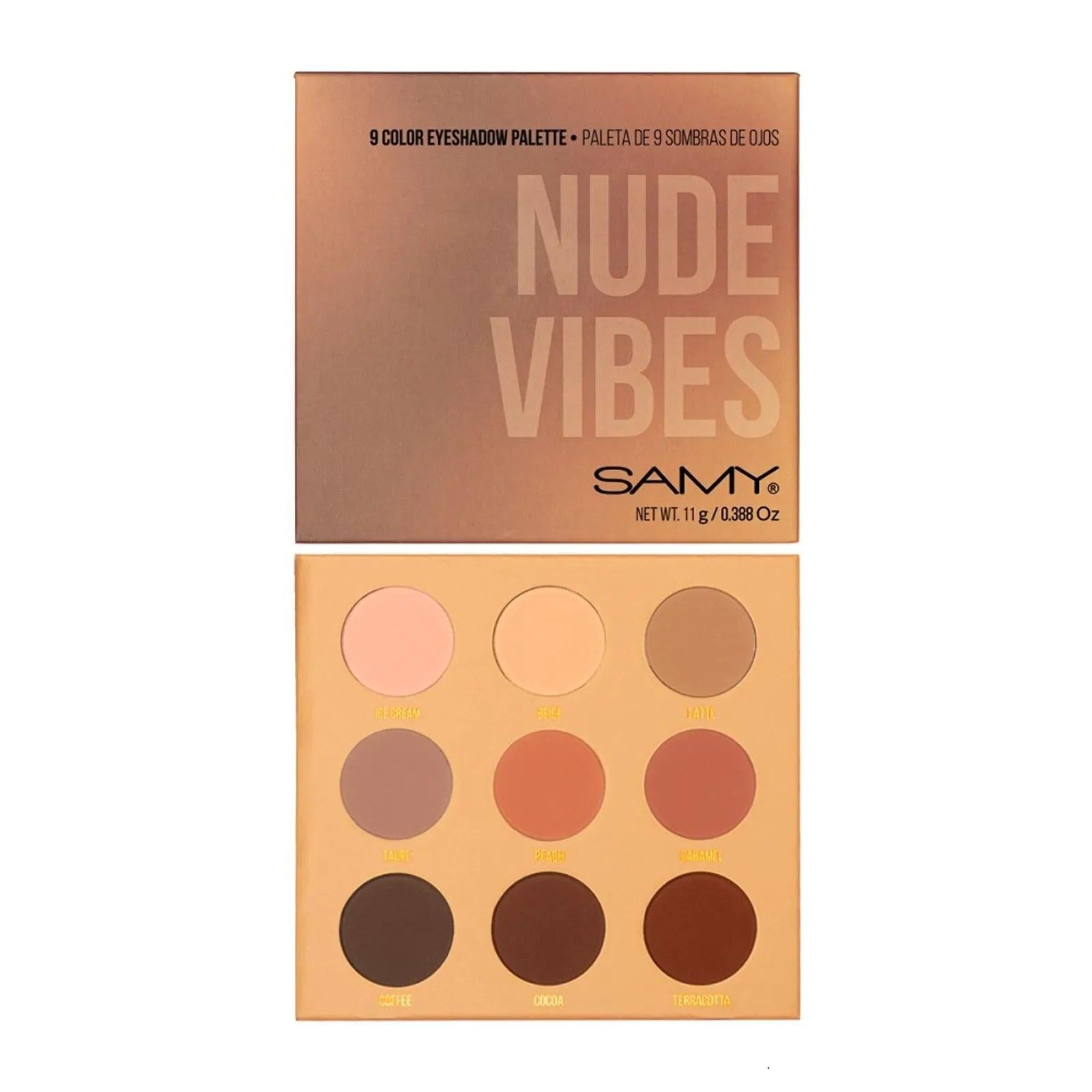 Paleta de Sombras x9 Samy