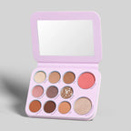 Paleta Rubor, Bronzer e Iluminador Todo en 1 Lula