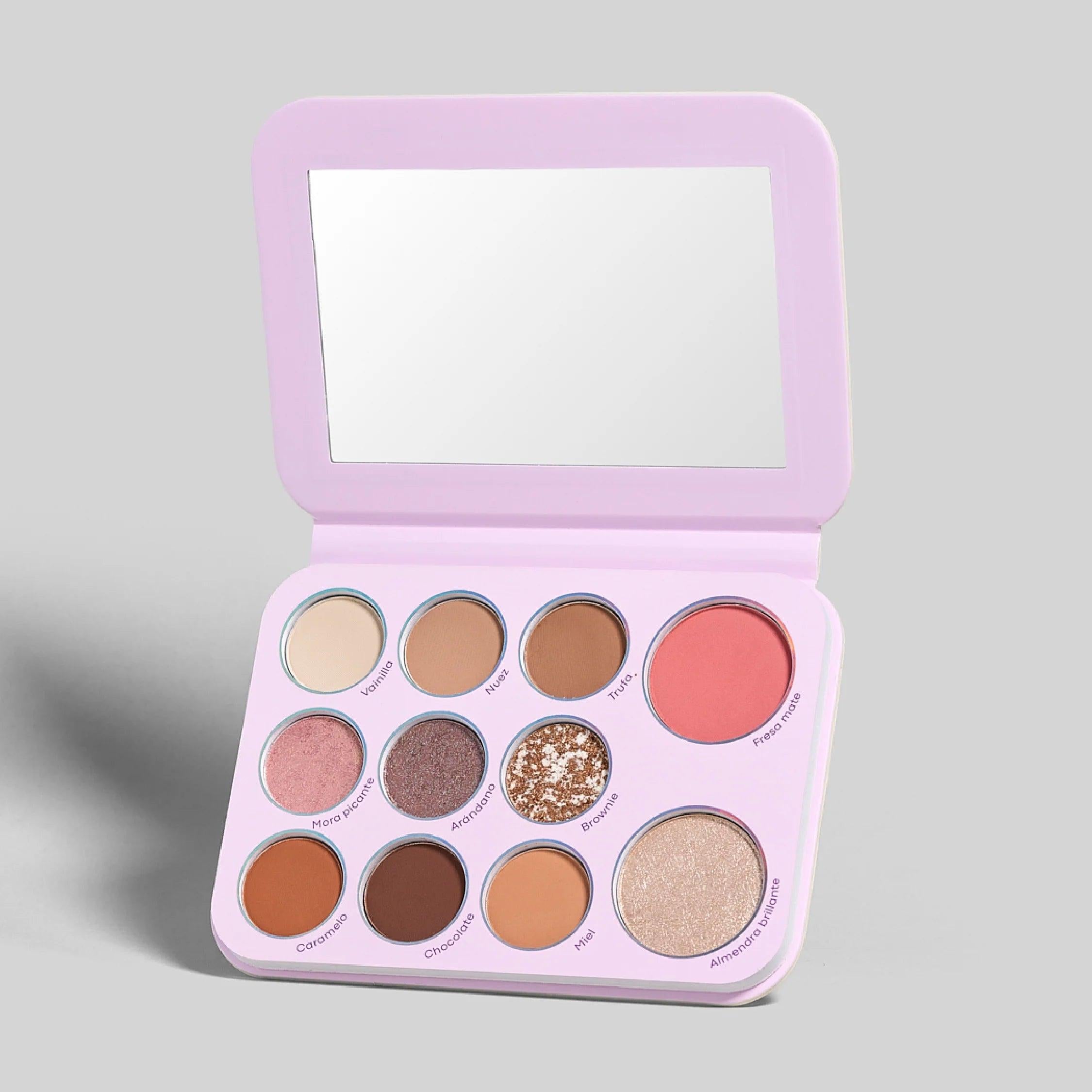 Paleta Rubor, Bronzer e Iluminador Todo en 1 Lula