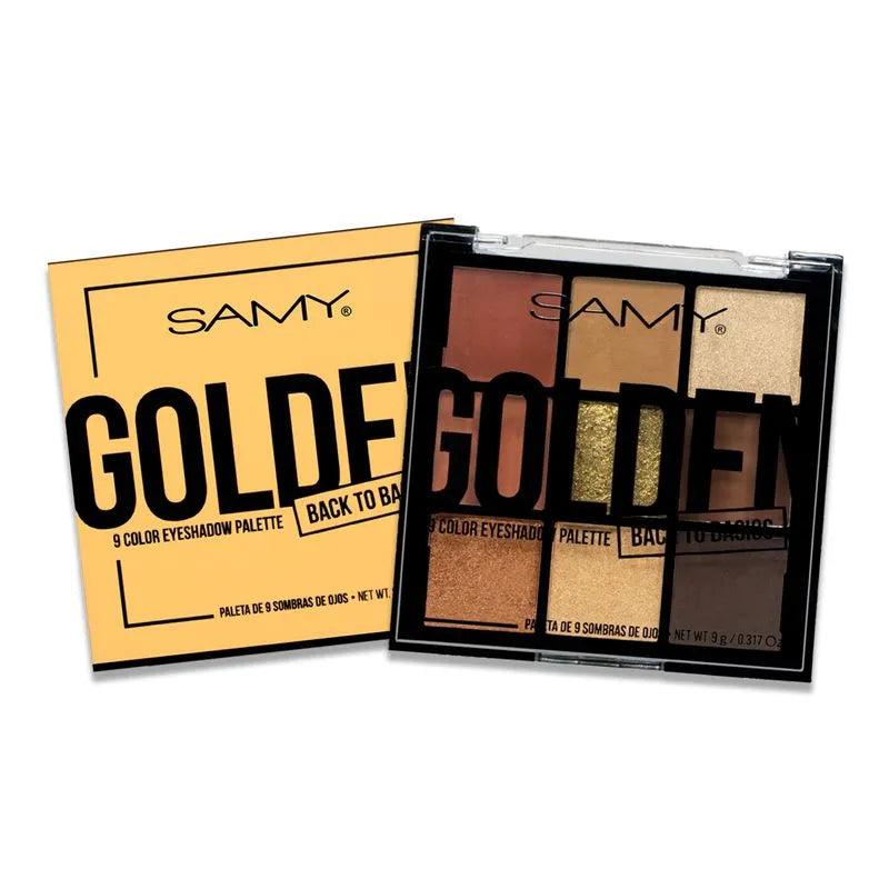Paleta de Sombras x9 Samy Golden