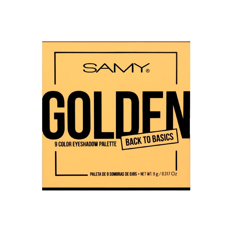 Paleta de Sombras x9 Samy Golden