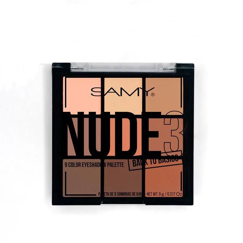 Paleta de Sombras x9 Samy Nude