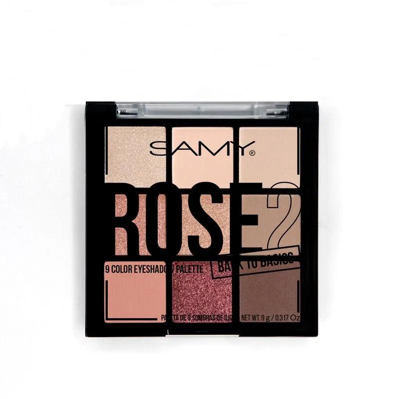 Paleta de Sombras x9 Samy Rose