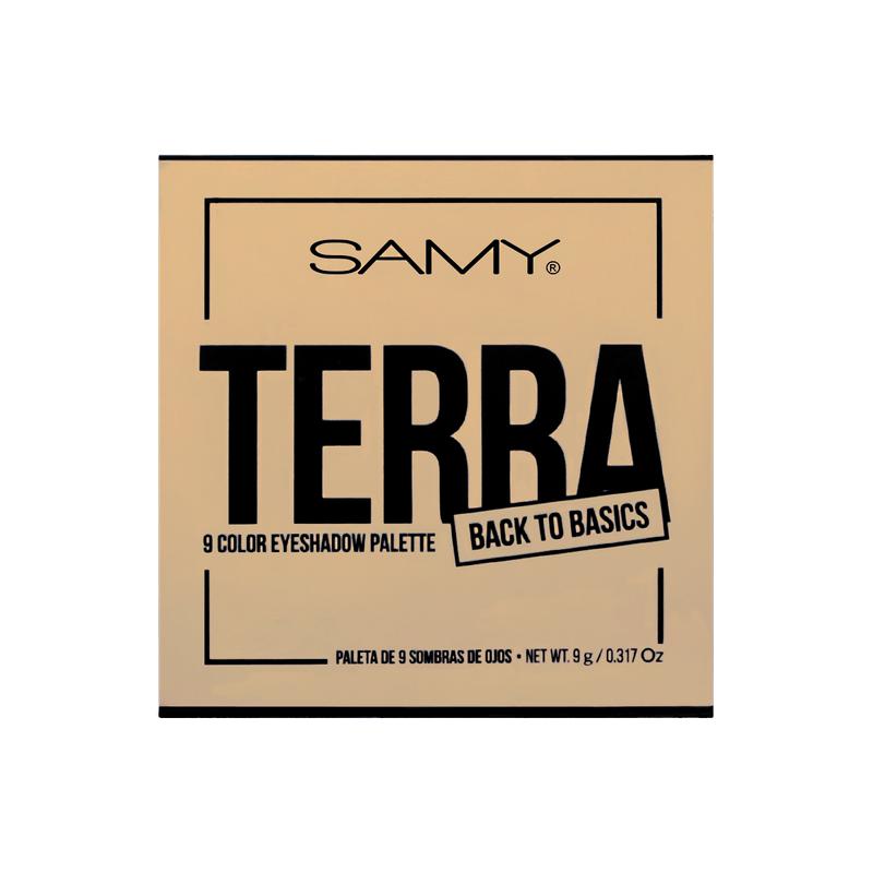Paleta de Sombras x9 Samy Terra