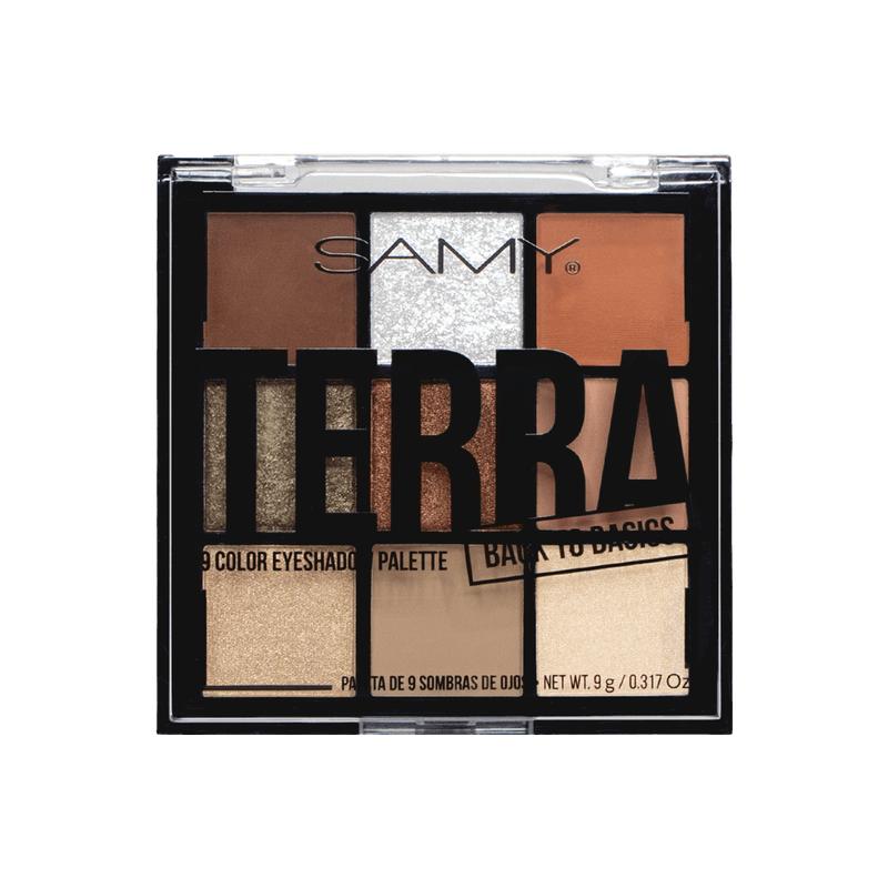 Paleta de Sombras x9 Samy Terra