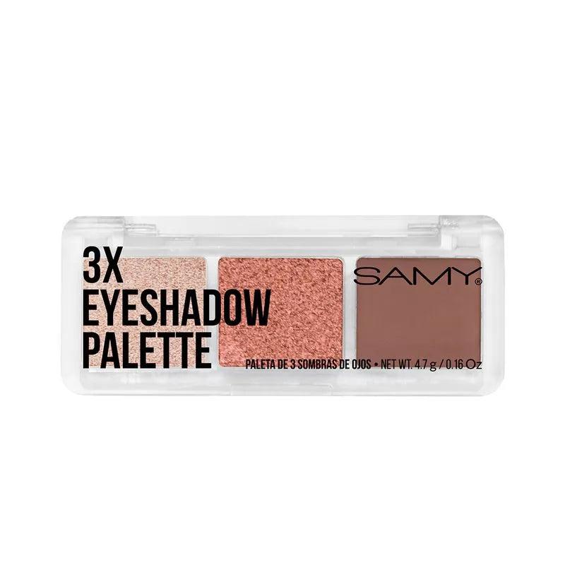 Paleta de Sombras x3 Samy 04 Champagne Toast