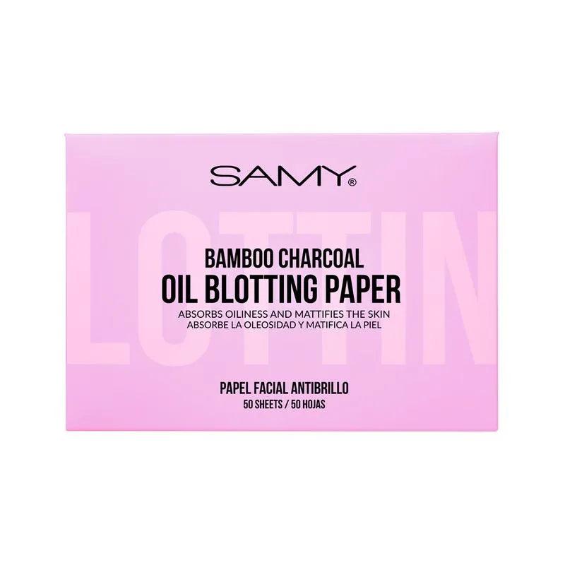 Papel Facial Antibrillo Samy con Carbón de Bambú