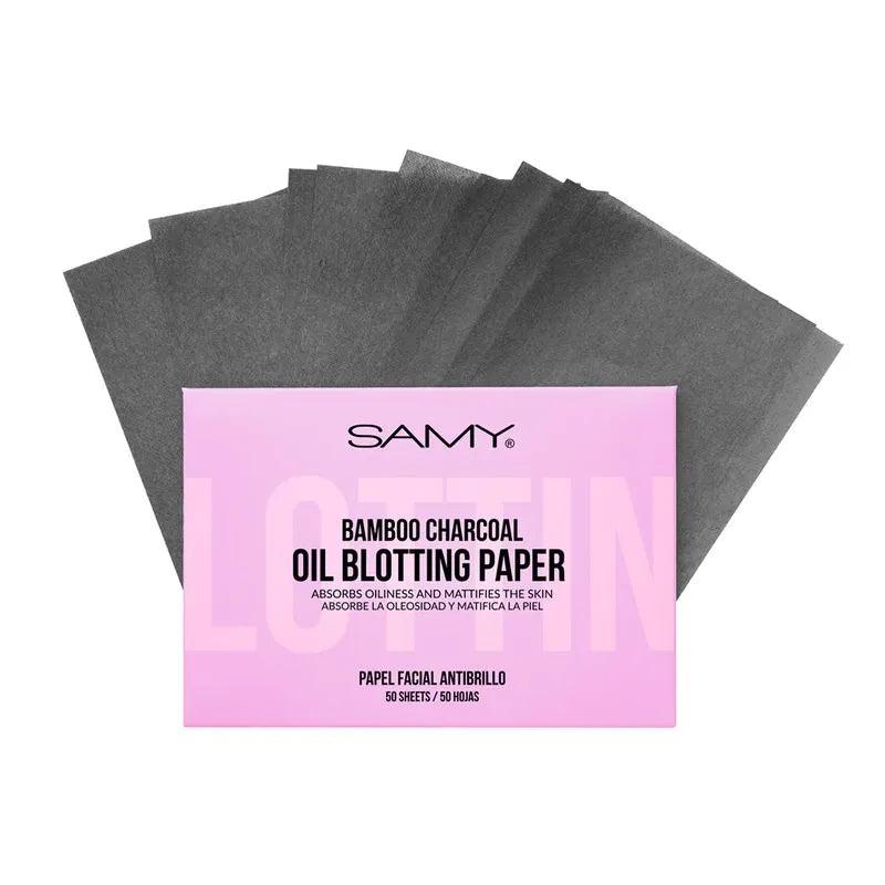 Papel Facial Antibrillo Samy con Carbón de Bambú