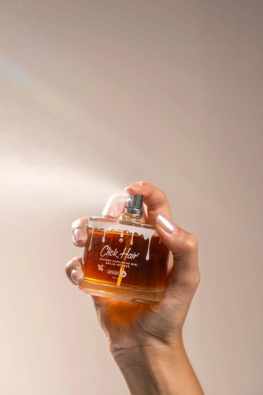 Perfume Capilar de Miel Brillo Intenso Click Hair 100ml