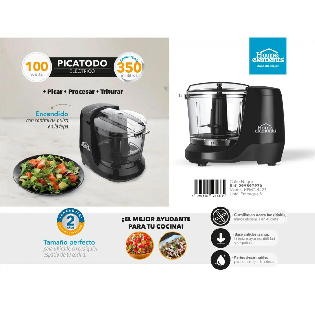 Picatodo 350ml Negro
