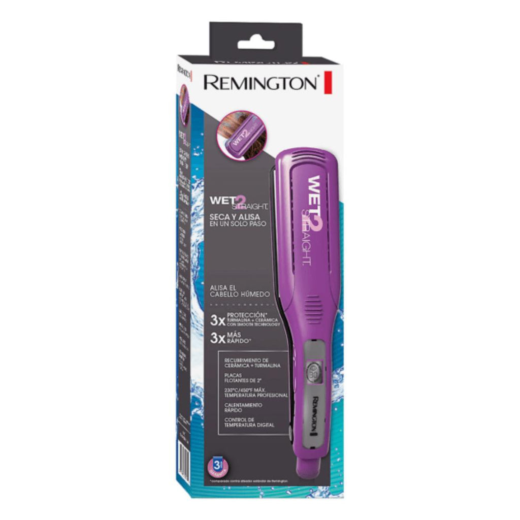 PLANCHA WET 2 STRAIGTH SECA Y ALISA REMINGTON-multishop