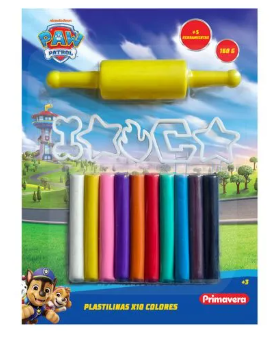 PLASTILINA PRE-SCHOOL X10 PAW PATROL PRIMAVERA