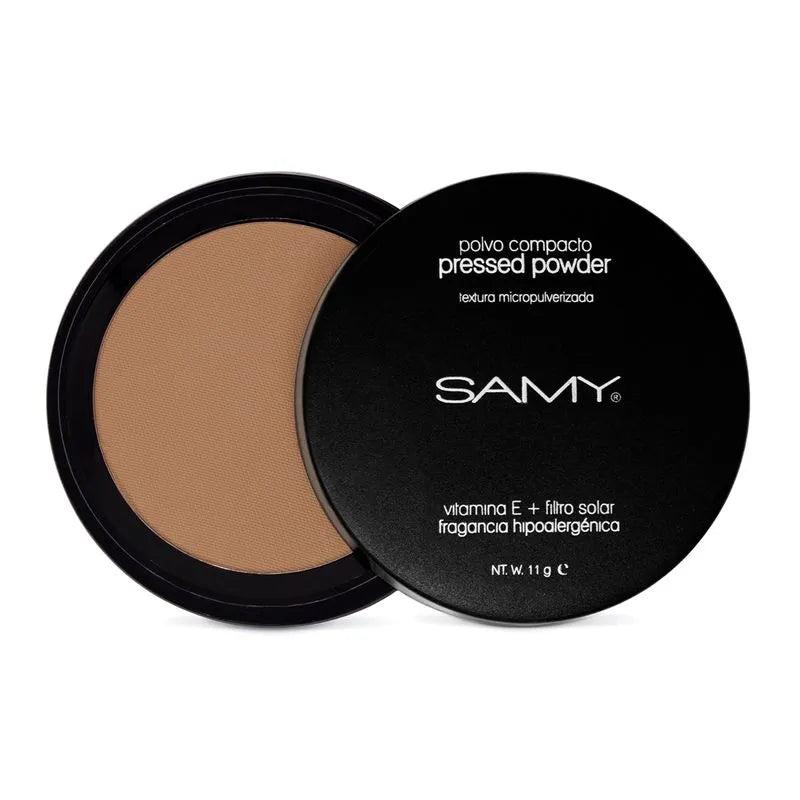 Polvo Compacto sin Espejo Samy Tono 05 Aceituna