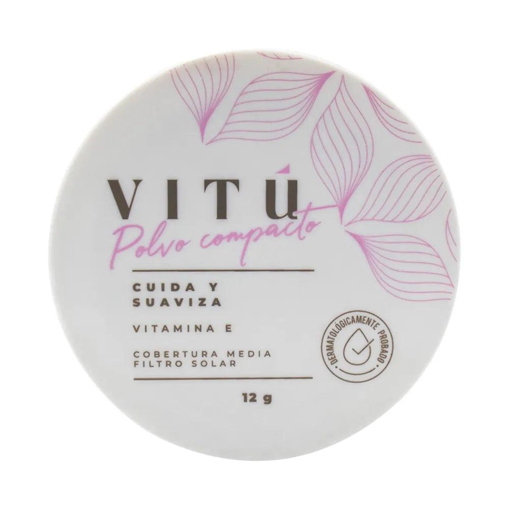 Polvo Compacto Vitamina E Vitú 01 Macadamia