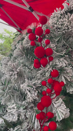 REF FLA03156R GUIRNALDA DE 130 CM ROJO