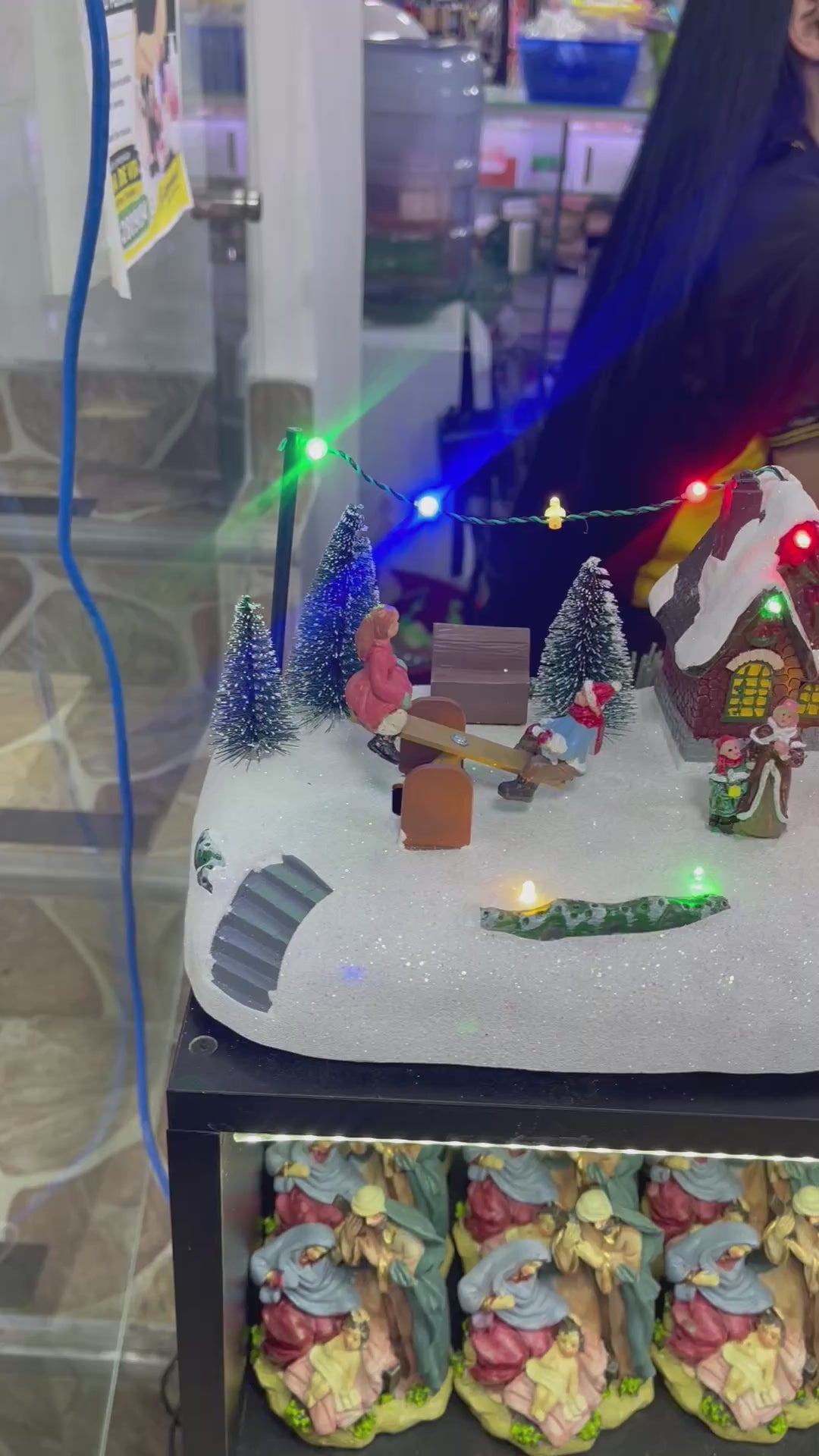 VILLA NAVIDAD CON LUCES SUBE Y BAJA - D&D