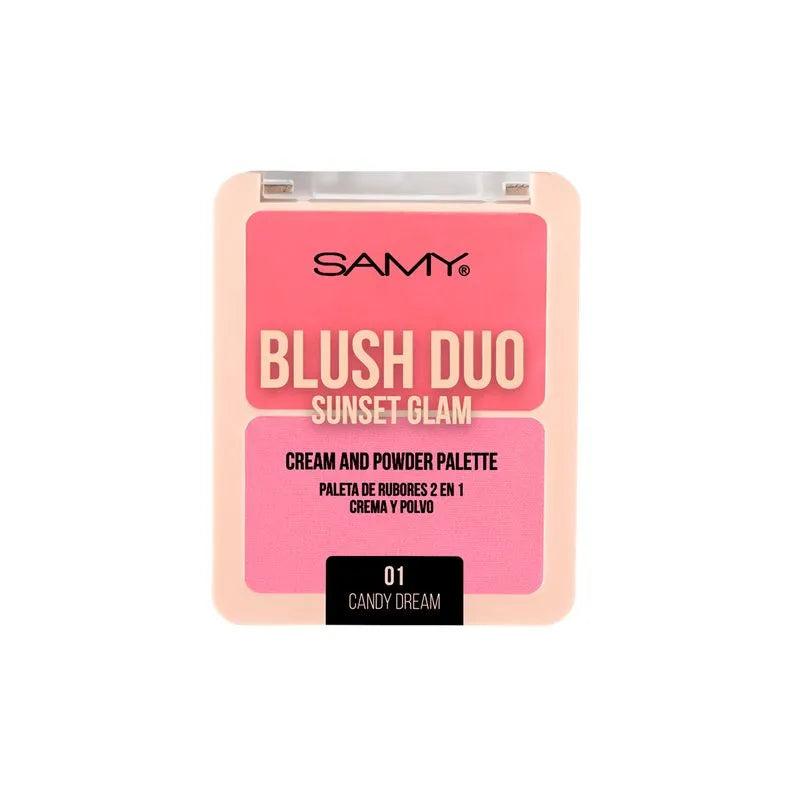 Rubor 2 en 1 Sunset Glam Samy