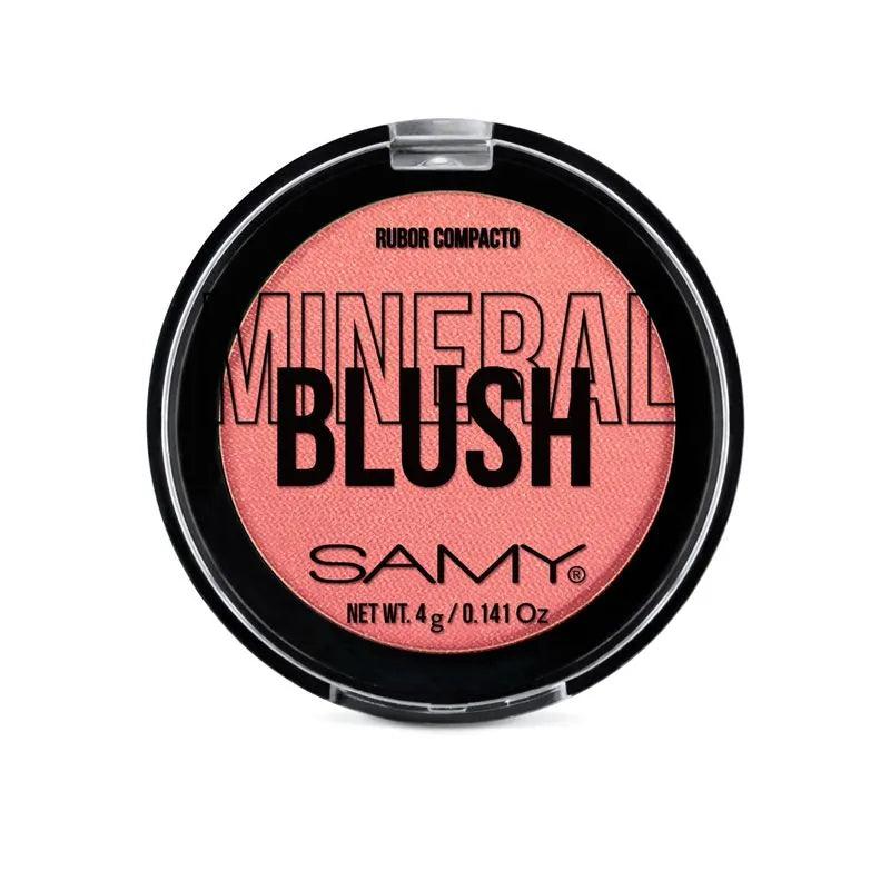 Rubor Compacto Samy 4g Tono 07 Satin Pink