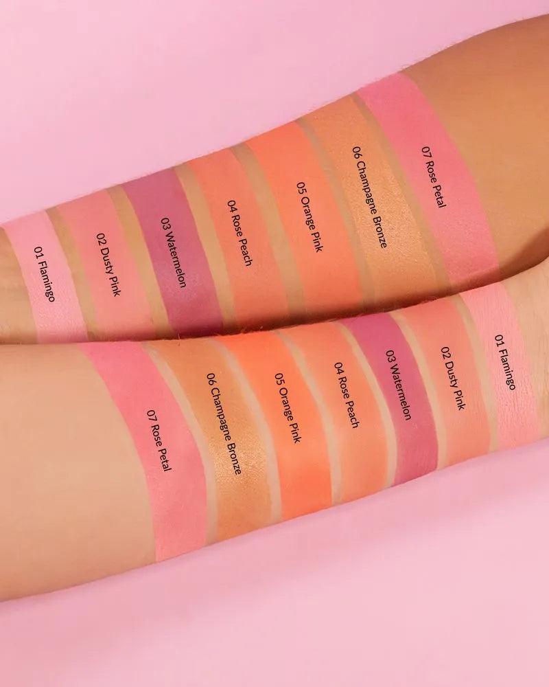 Rubor con Filtro Solar Luminescent 6g Samy Tono 07 Rose Petal