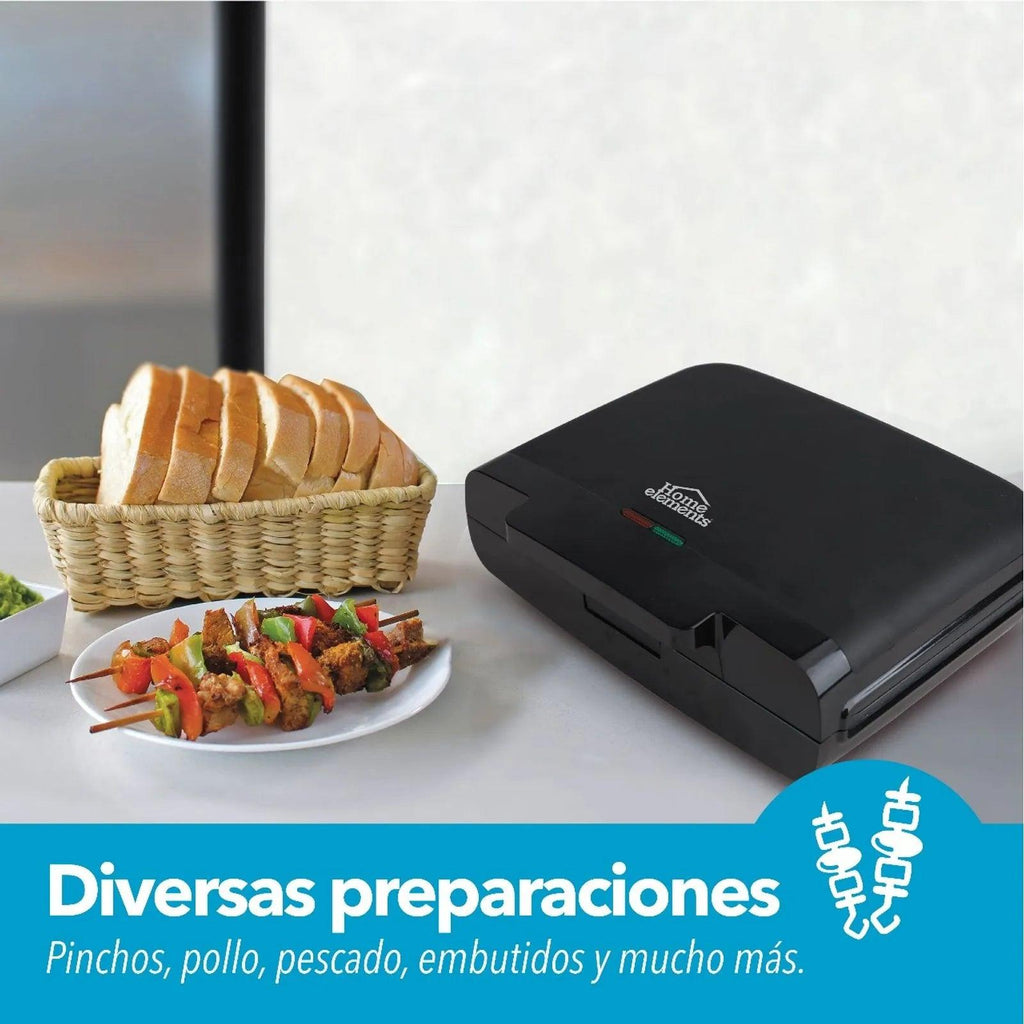 Sanduchera Grill Asador Home Elements