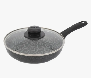 SARTEN ANTIADHERENTE 6 ULTRA 18CM TAPA DE VIDRIO UNIVERSAL