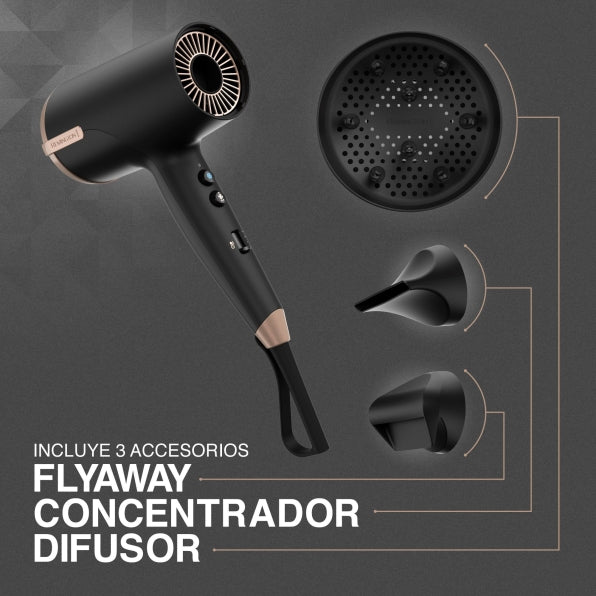 Secador One con Flyaway Remington