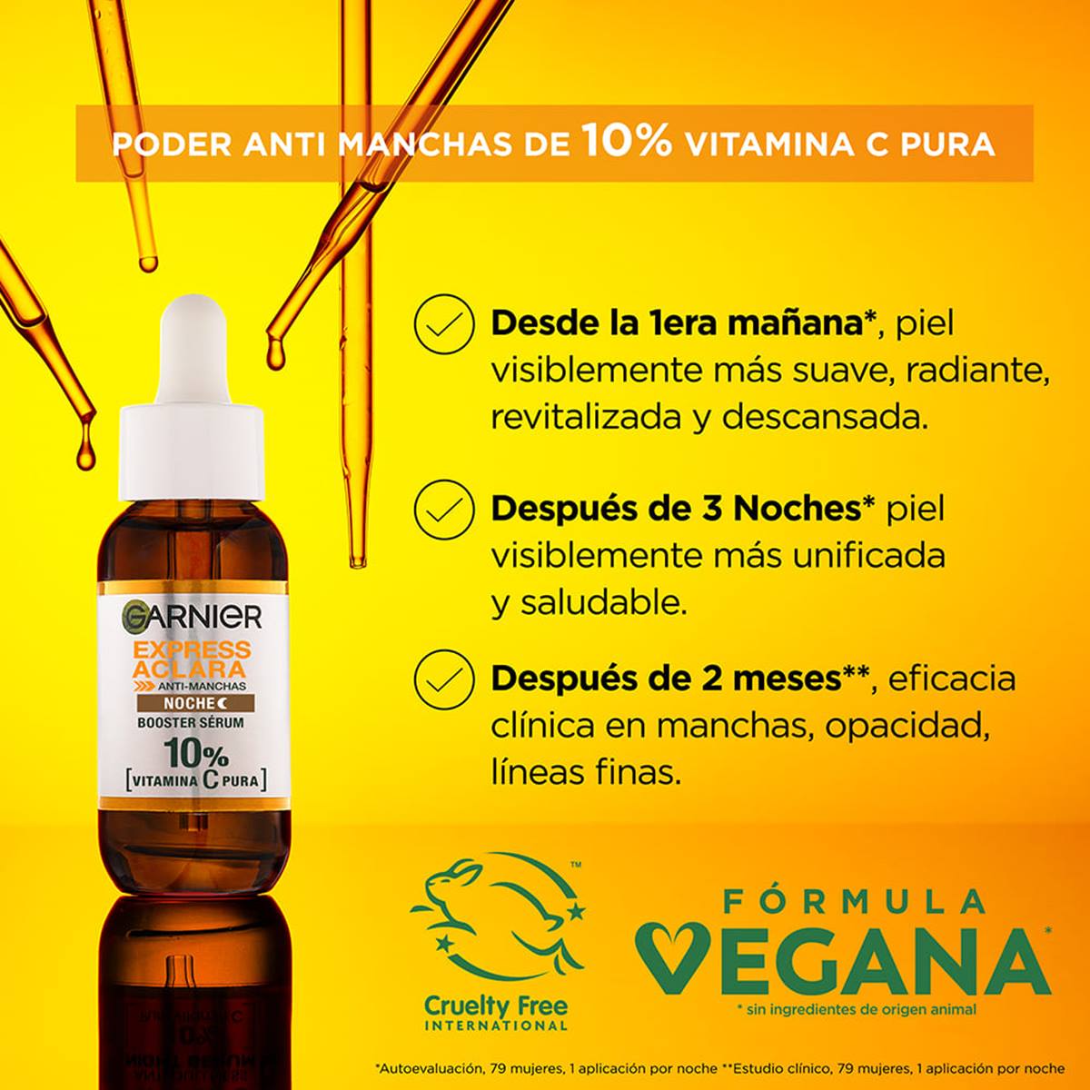 Sérum Booster Noche Garnier 30ml