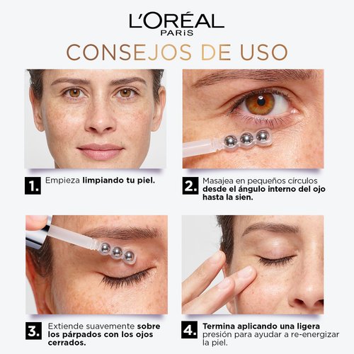 Sérum Ojos Antiojeras Glycolic Bright L'Oréal Paris 20g