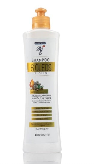 Shampoo 6 Óleos 400ml M&E