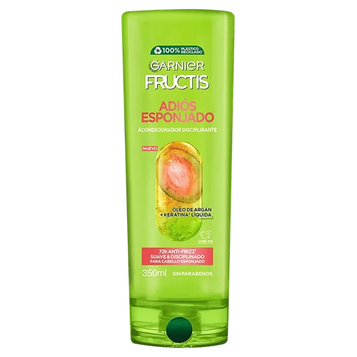 Acondicionador Disciplinante Adios Esponjado 350ml Garnier Fructis
