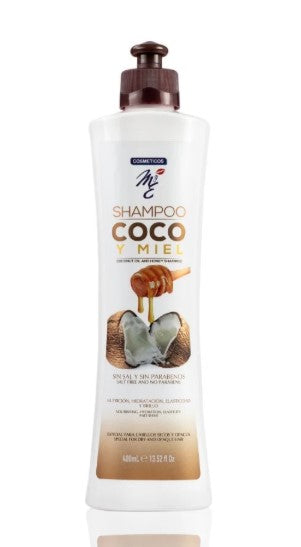 Shampoo Coco y Miel 400ml M&E