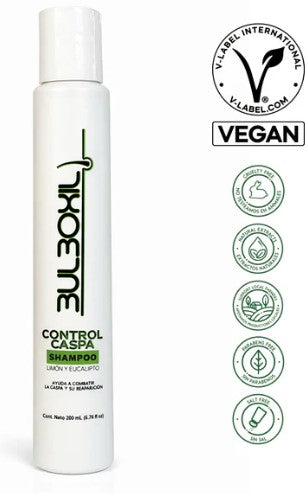 Shampoo Control Caspa Bulboxil 200ml Natural Hair