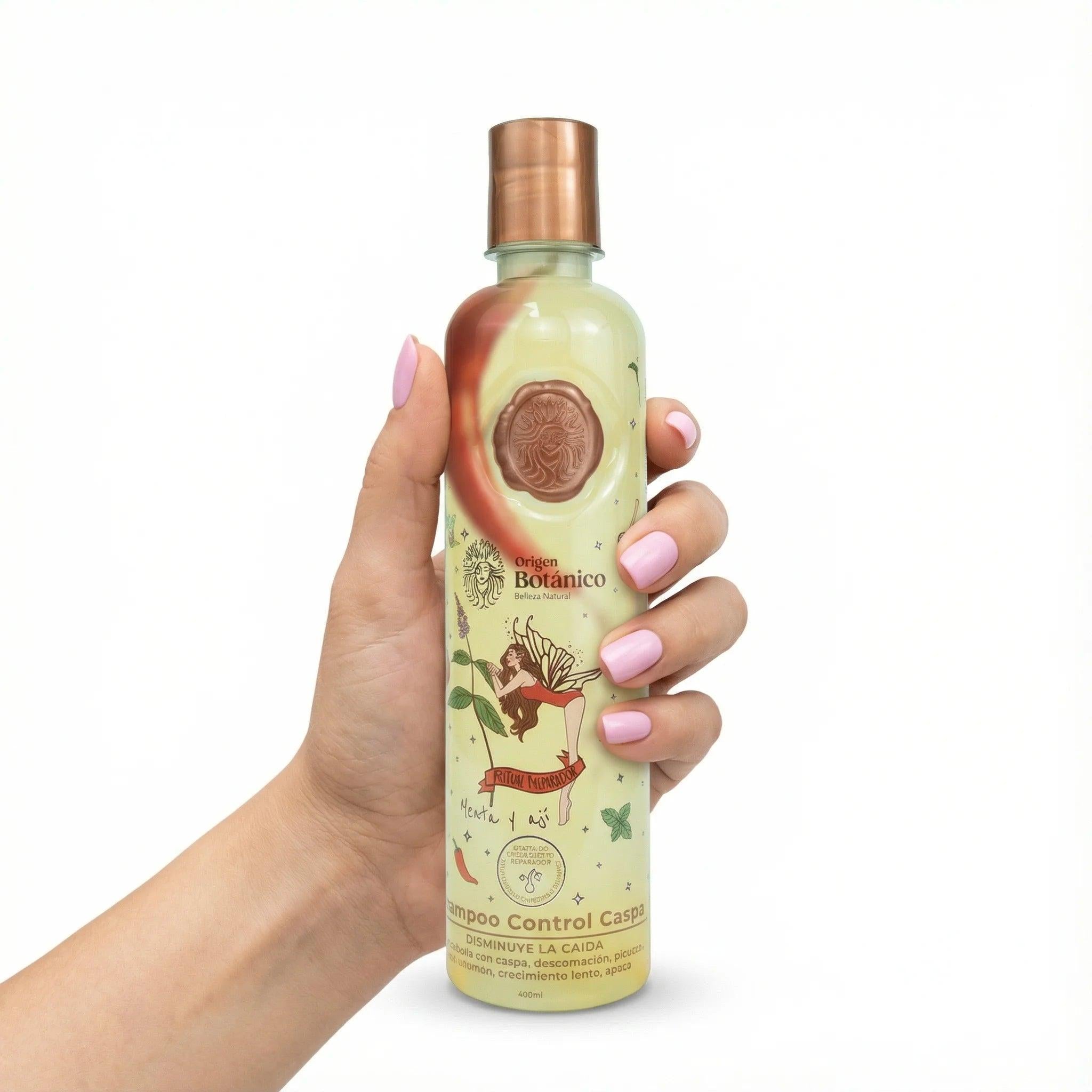 SHAMPOO CONTROL CASPA ORIGEN BOTANICO 400ML