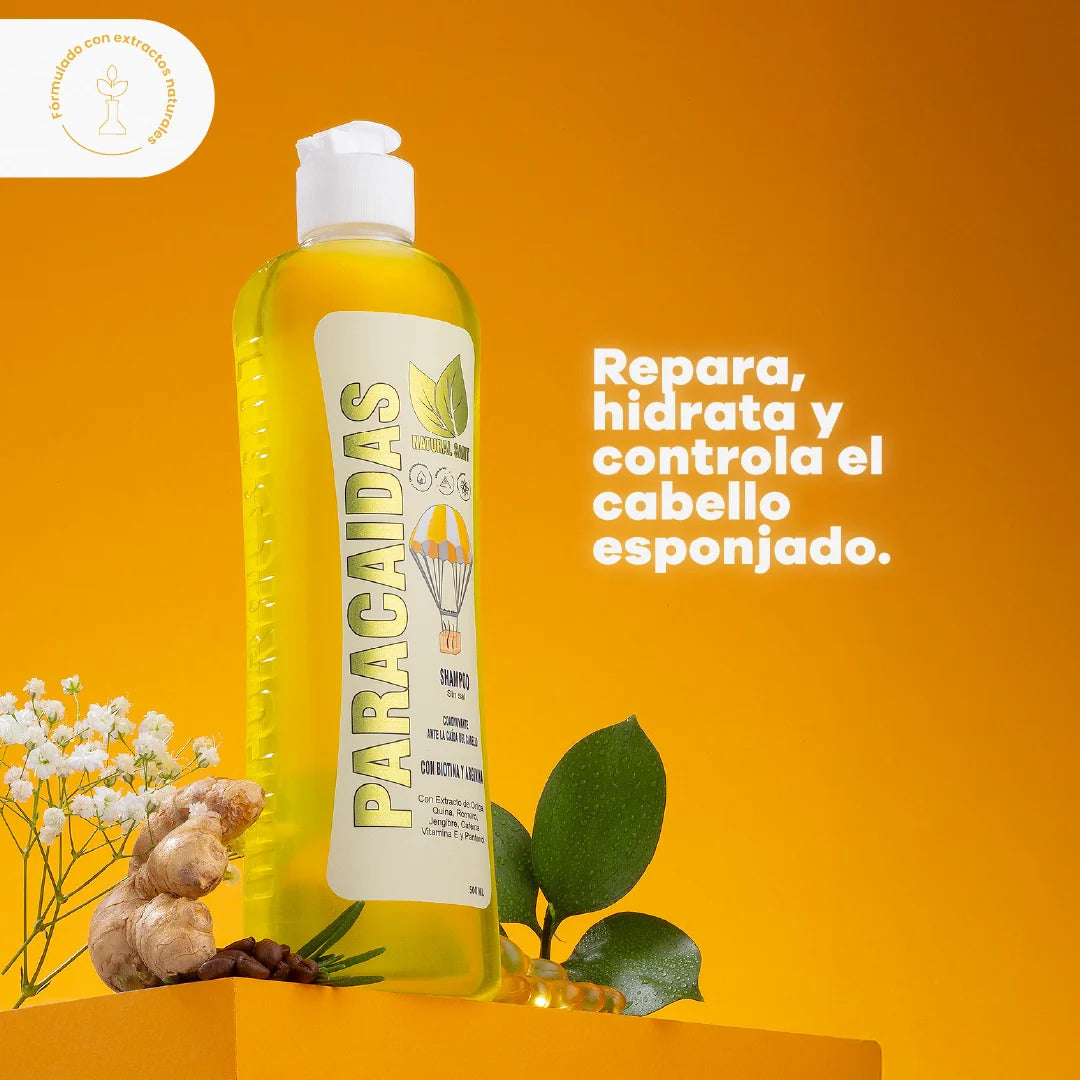 Shampoo Paracaídas 500ml Natural Sant