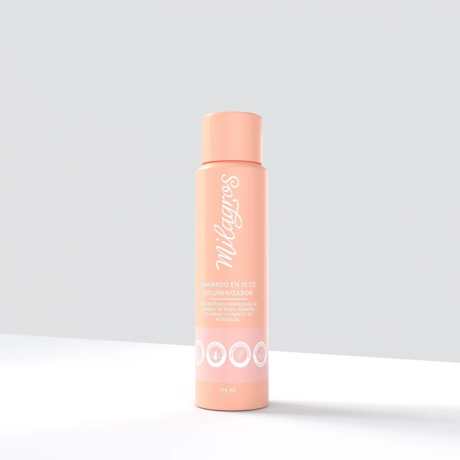 Shampoo Seco Voluminizador Milagros 175ml